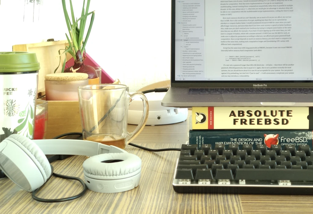 Me writing a book on a mechanical keyboard